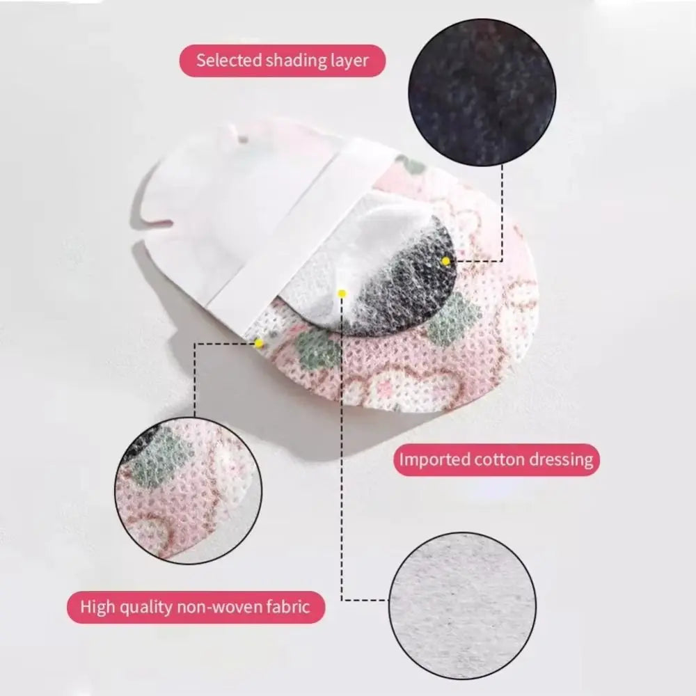 20Pcs Cartoon Pattern Kids Eye Patches Soft Skin-friendly Strabismus Treatment Patch Disposable Adhesive Vision Care Patch