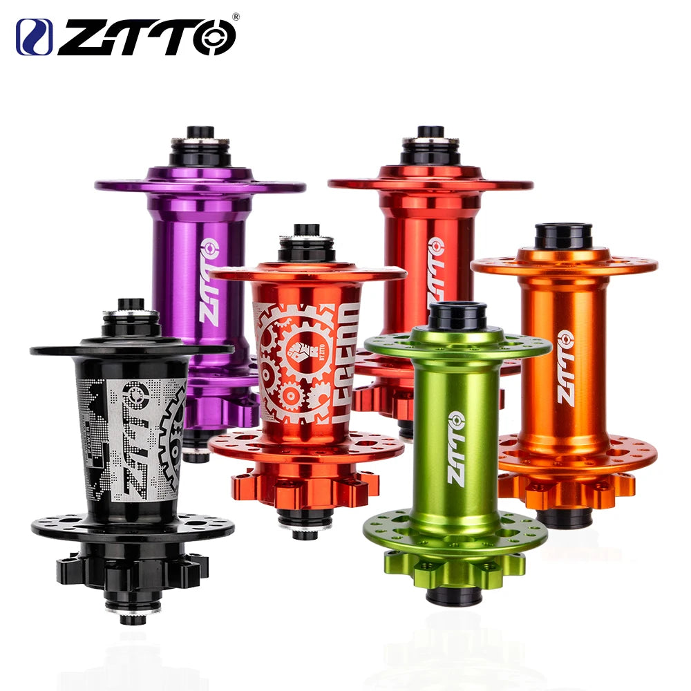 ZTTO MTB 32 Holes Disc Brake Hub Front Hub 6 Bolt Boost Hub 15x110 Thru Axle 15x100 32H Maza 9x100 QR Sealed Bearings Main image