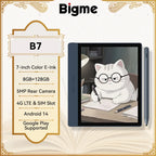Bigme B7 ebook reader, 7'' e-ink ereader, 300PPI, 8+128GB, Android 14 open system, Handwritten e-book tablet w/ 5MP rear camera
