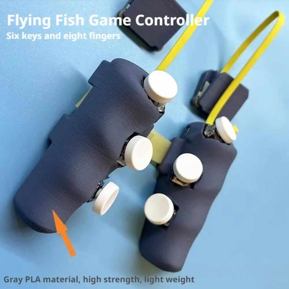 DIY 3D Tablet Game Controller Tablet Game Handle, 8/6/4 Buttons, Pulse Continuous Shooting, For PUBG Gamepad For Ipad Nubia W8E0 Main image