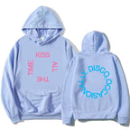 HarryStyles KISS ALL THE TIME. DISCO, OCCASIONALLY.  Hoodies Album Design Graphic Print Sweatshirts Women Clothing Fleece Hoodie