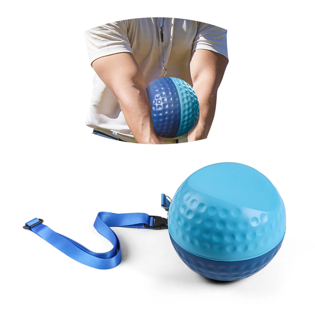 Golf Smart Ball Training Aid with Adjustable Lanyard, Portable Impact Swing Trainer,Posture Correction Aid with 3 Sizes S/M/L