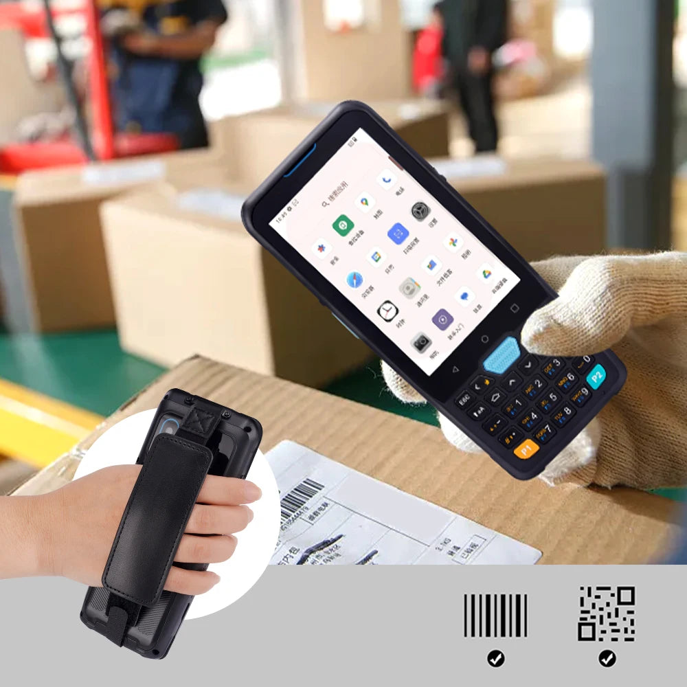 YK957  Android 2d Qr Code Reader Handheld Terminal Pda Android Barcode Scanner With Nfc Rfid Reader Medical Device Pdas 4+64g Main image