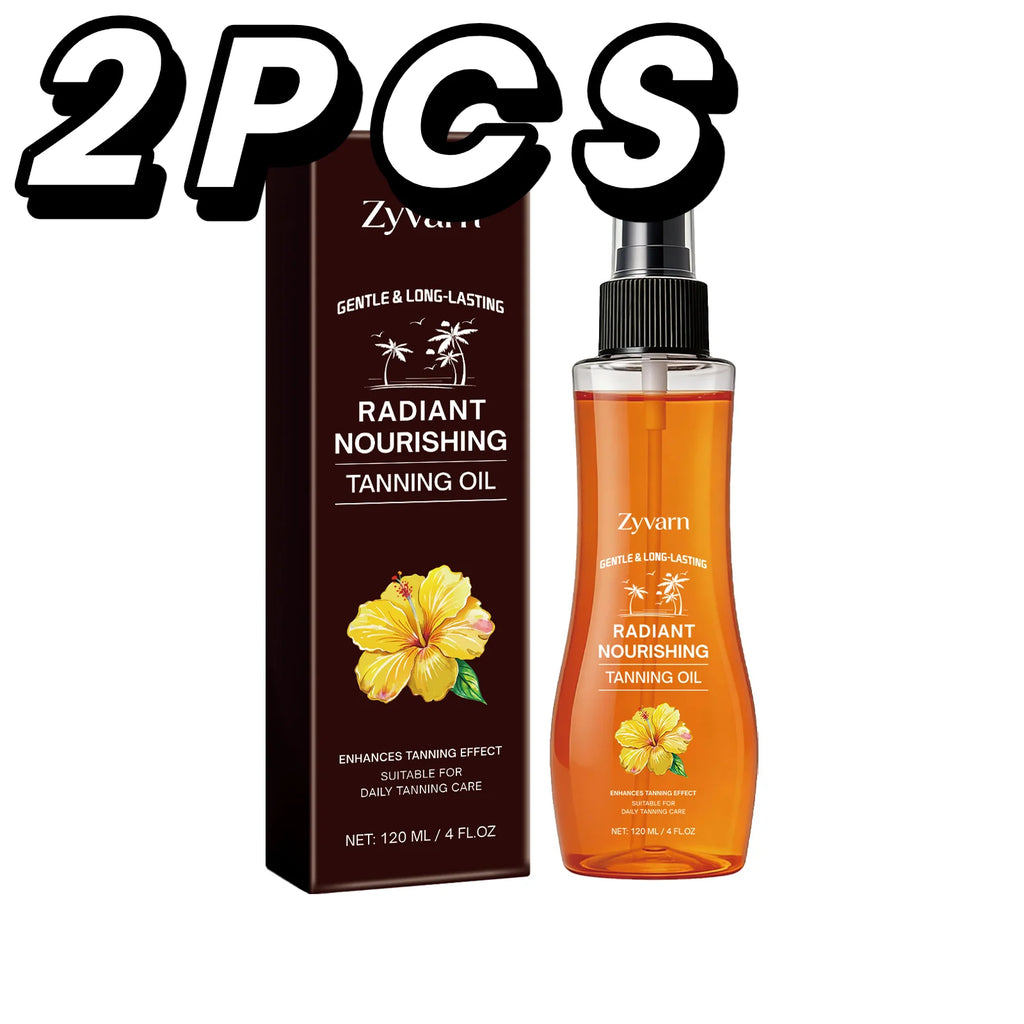 Sun Tanning Oil Nourishing Bronzing Tanning Oil Lasting Sun Kissed Glow Hydrating Skin Care For Outdoor Beach Tanning Sessions