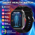 LIGE 2026 New AI Healthy Diagnose Smart Watch Blood Lipid Uric Acid Bluetooth Call Blood Pressure Health Smartwatch Men Women