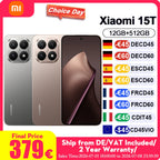 Global Version Xiaomi 15T Ultra-slim Smartphone 12GB 256GB Professional Laica Triple Camera Immersive 6.83 "Display 7.5mm Thin Slim Body