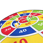 66CM Large Dart Board Kids Dart Board with Sticky Balls Boys Toys Indoor Sport Outdoor Fun Family Party Play Game Toys