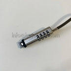 4-Digit Password Protected USB Port Laptop Security Lock Notebook Anti-Theft Combination Lock With Security Steel Lock Cable