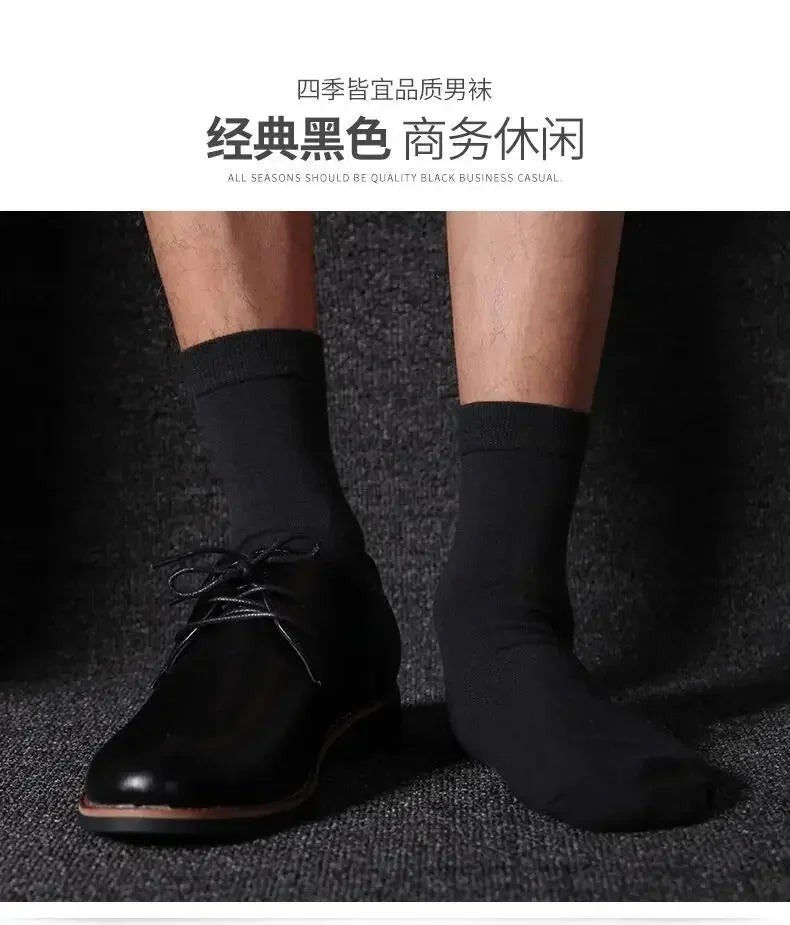 3 Pairs Black Men Socks Cotton For Men Pair Set Long KupiVIP S Underwear Business for Feather Shoes