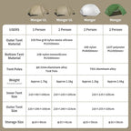 Naturehike Mongar UL 2 Tent 2 Person Backpacking Tent 20D Ultralight Travel Tent Waterproof Hiking Survival Outdoor Camping Tent