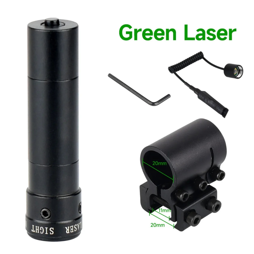 Outdoor Red Dot Red/Green Laser Sight Hunting Accsesories Sports Long Distance Laser Calibrator for 11/20mm Rail