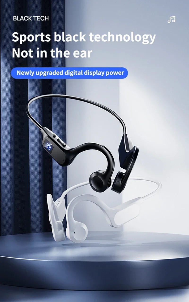 OnePlus Wireless Bone Conduction Headphones Bluetooth  Earphone Sport Swimming Bluetooth Compatible Headphone Hand-free With Mic