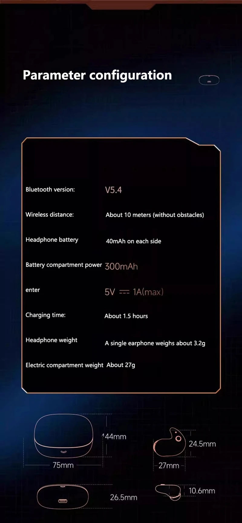  Oneplus Sleep Headphones Wireless Bluetooth Earphones Semi-in-ear Mini High-quality Sound Long Battery Life Office Travel