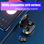 E7S TWS Wireless Headphones Bluetooth Earphone Control Sport Headset Waterproof Microphone Music Earphone Work On All Smartphone