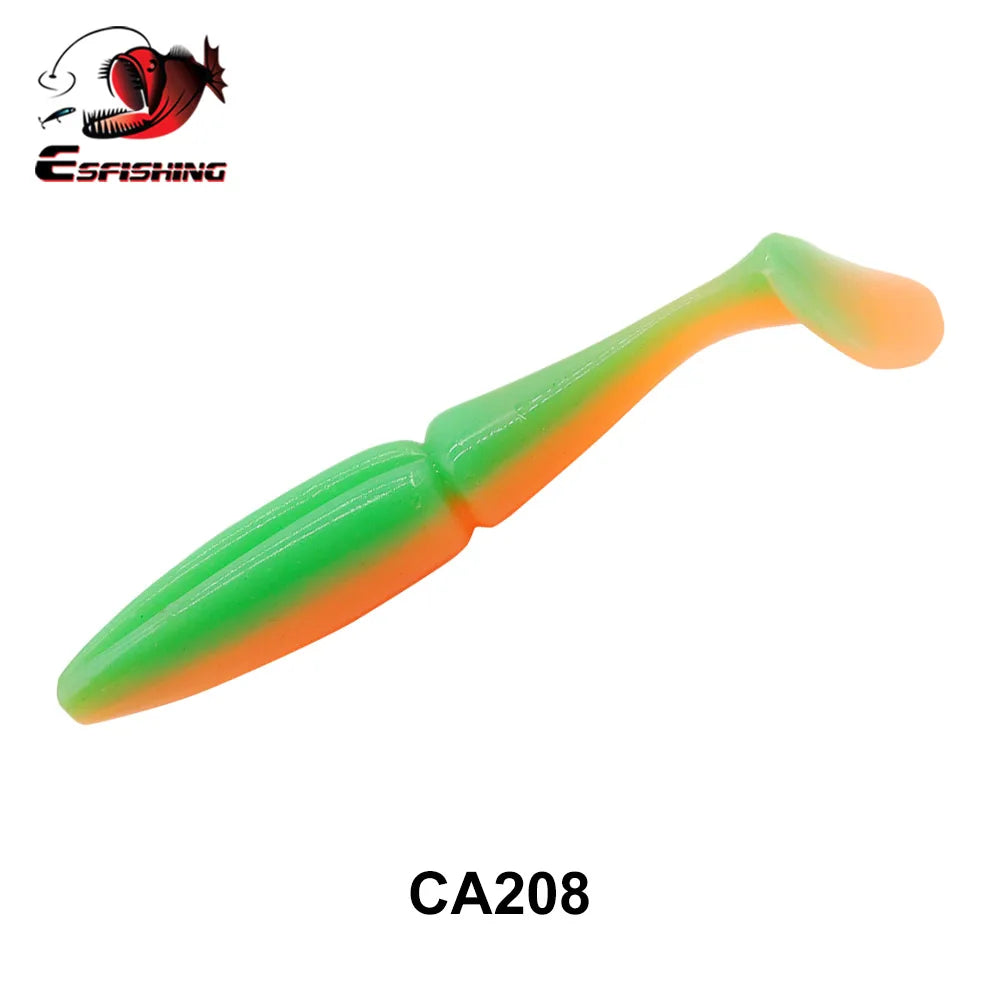ESFISHING Fishing Lure Easy Shiner 100mm125mm155mm 200mm pesca isca artificial Silicone Bait Leurre Souple pike bass