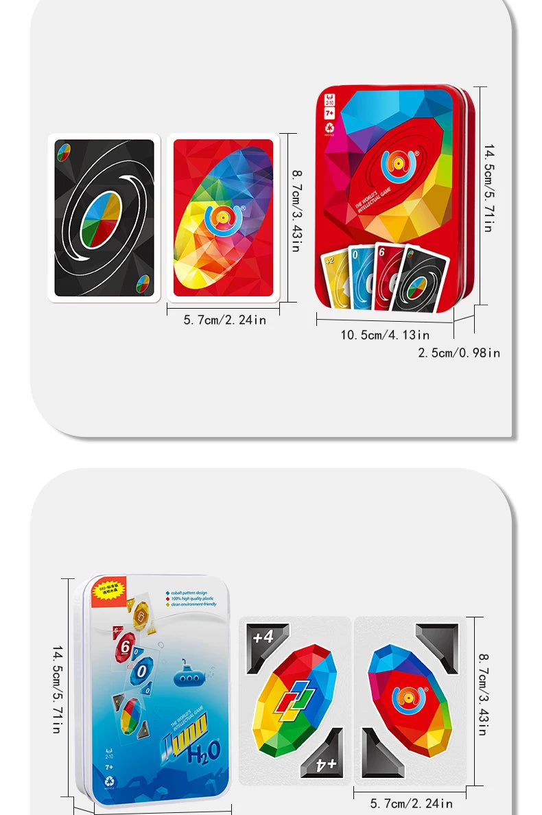 ONE FLIP! Board Games Playing Cards with 112 Cards  Gift for Kid Board Family Adult Game Night for Players 7 Years Older toy