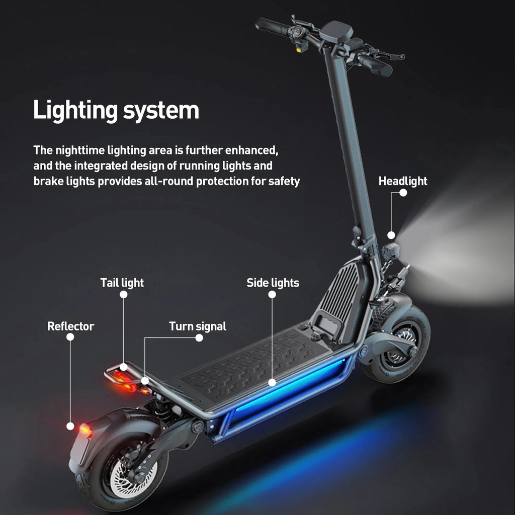 JOYOR E6-S Adult Electric Scooter 3200W Motor 60V31.5AH Battery Off-road EScooters NFC Unlock Hydraulic Brake Foldable E-Scooter