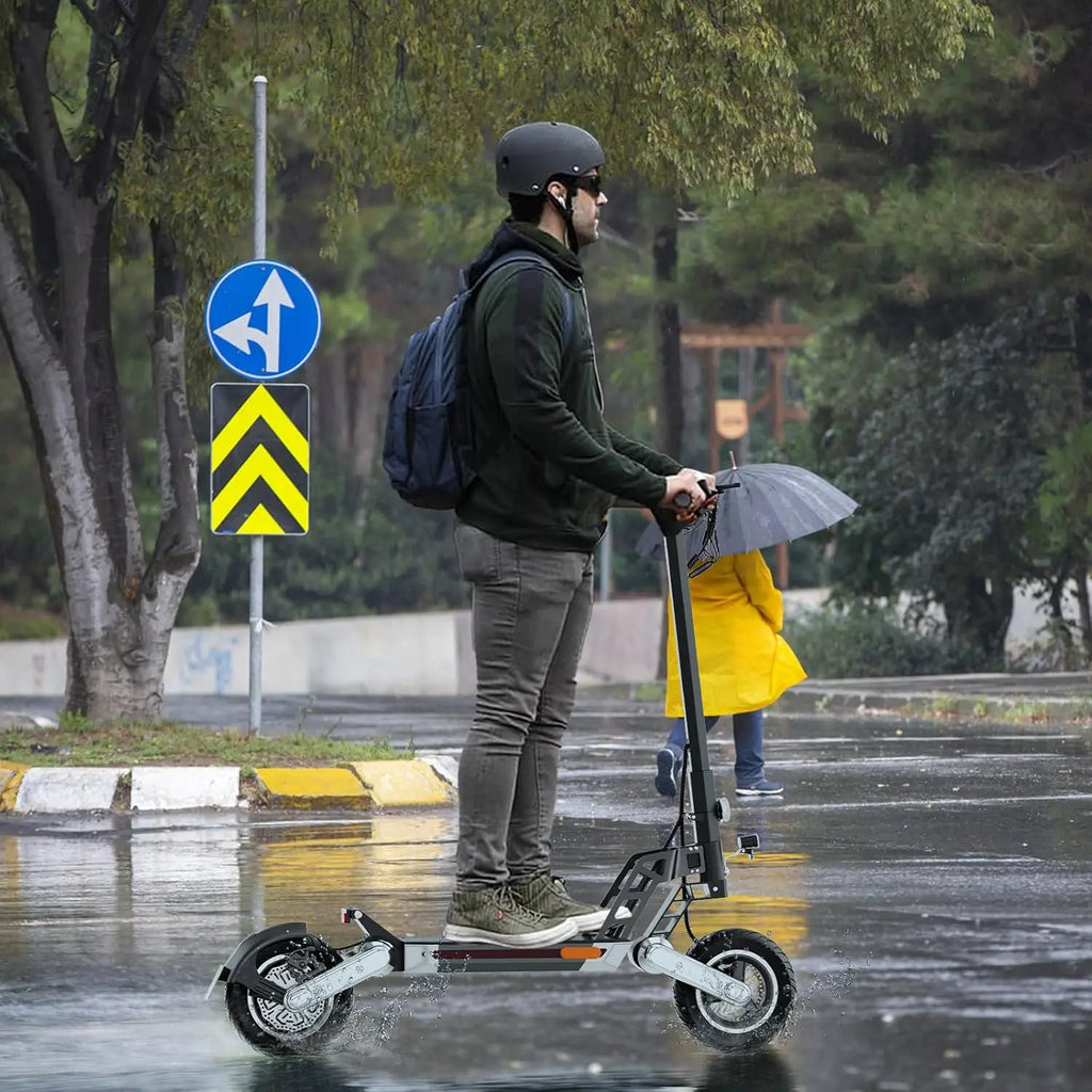 TODIMART G2 ABE E Scooter, 48V 13AH, 500W, 40-45KM range, 20km/h, Dual shock absorbers, dual disc brakes, 10-inch off-road tire
