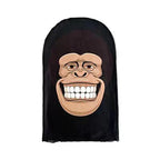 New 3D Printed Kanye Mask Drake Elastic Mesh Full Face Mask for Unisex Cosplay Headwear Party Simulation Balaclava Hat Headgear