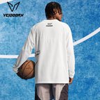 2025 Mens Quick Dry Workout T-Shirt Moisture Wicking Training Top Gym Fitness Long Sleeve Running Basketball Tee Athletic Wear