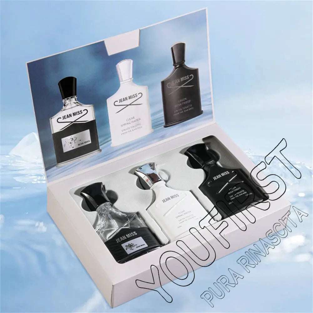 Fresh Natural 90ml Perfume Men Gift Box 3pcs Set Lasting Cologne Scent Perfumy Męskie Charming Man Perfumes Hombres Originales Secondary image