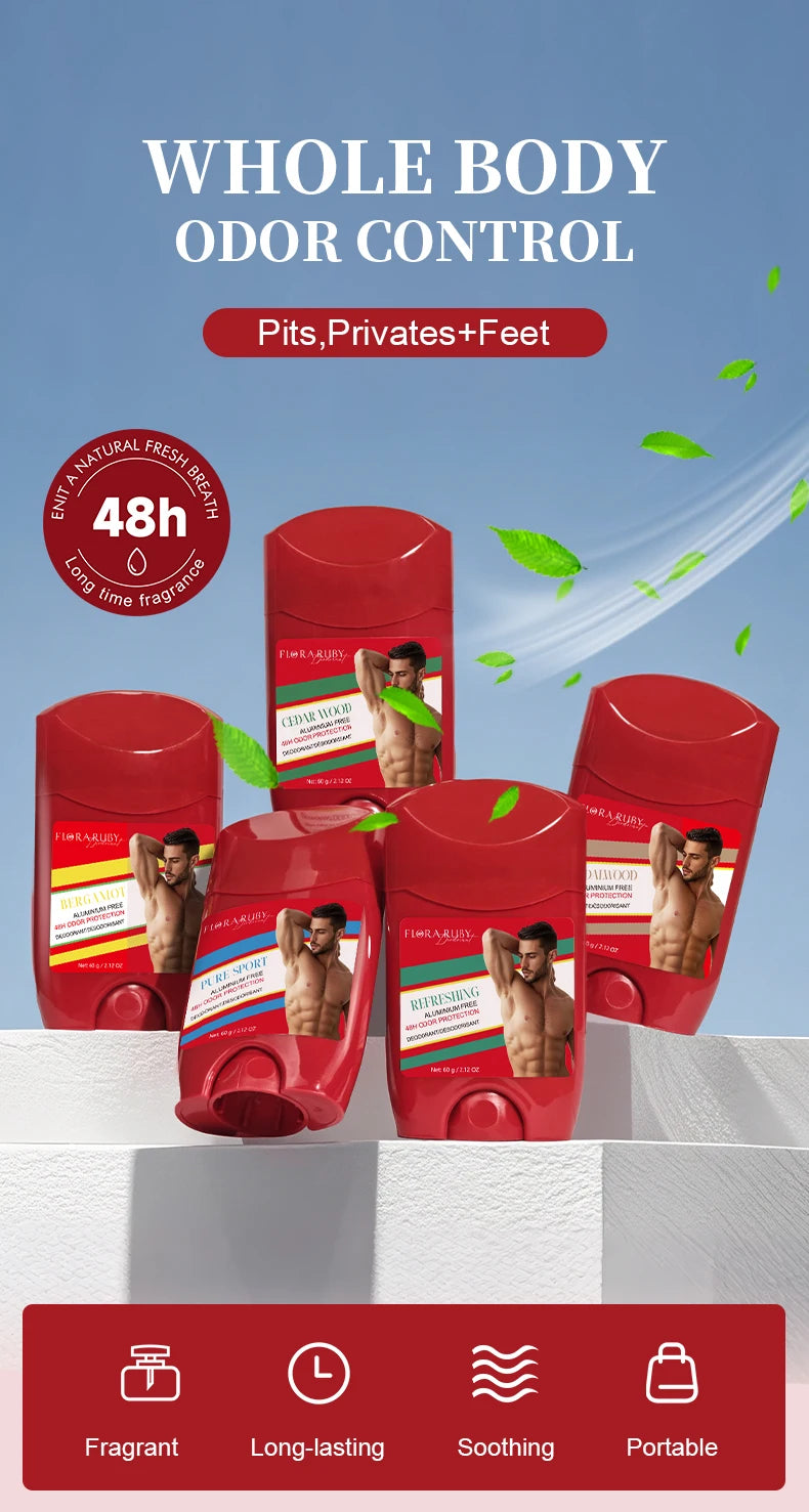 Old Spice Sandalwood Deodorant Men，Body Odor RemoveCream，Aluminum Free，High Endurance，Sweat Defense & Odor Protection，Portable