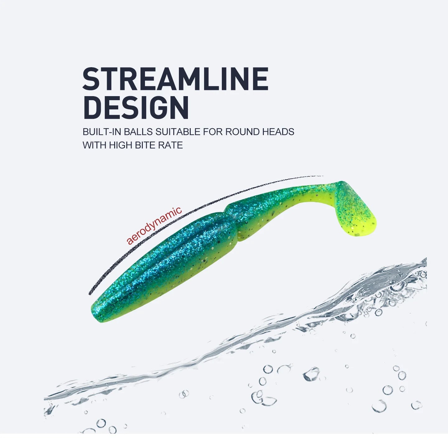 ESFISHING Fishing Lure Easy Shiner 100mm125mm155mm 200mm pesca isca artificial Silicone Bait Leurre Souple pike bass