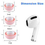 For Apple AirPods Pro 2 Ear Tips Earbuds Cover Silicone Replacement Tips Air pod Earplugs Earpads Pads Headphones Case Accessory