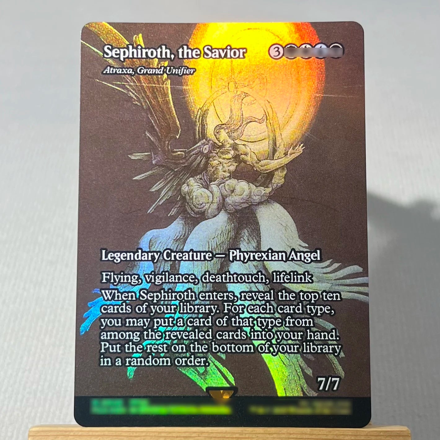FCA FIN FIC PIP LTR FOIL4-002 magical cards Ancient Copper Dragon Tcg proxy Traveling Chocobo Celes, Rune Knight gathering