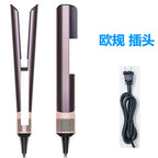 Professional 2 In 1 Hot Air Flat Iron Hair Straightener Dryer With Negative Ions Smooth Frizz-Free Hair Styling Tool