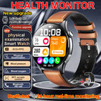 2026 New Smart Watch NFC ECG+PPG Blood oxygen Uric Acid Blood Pressure Sapphire Smartwatch Men For Android iOS Smart watch men