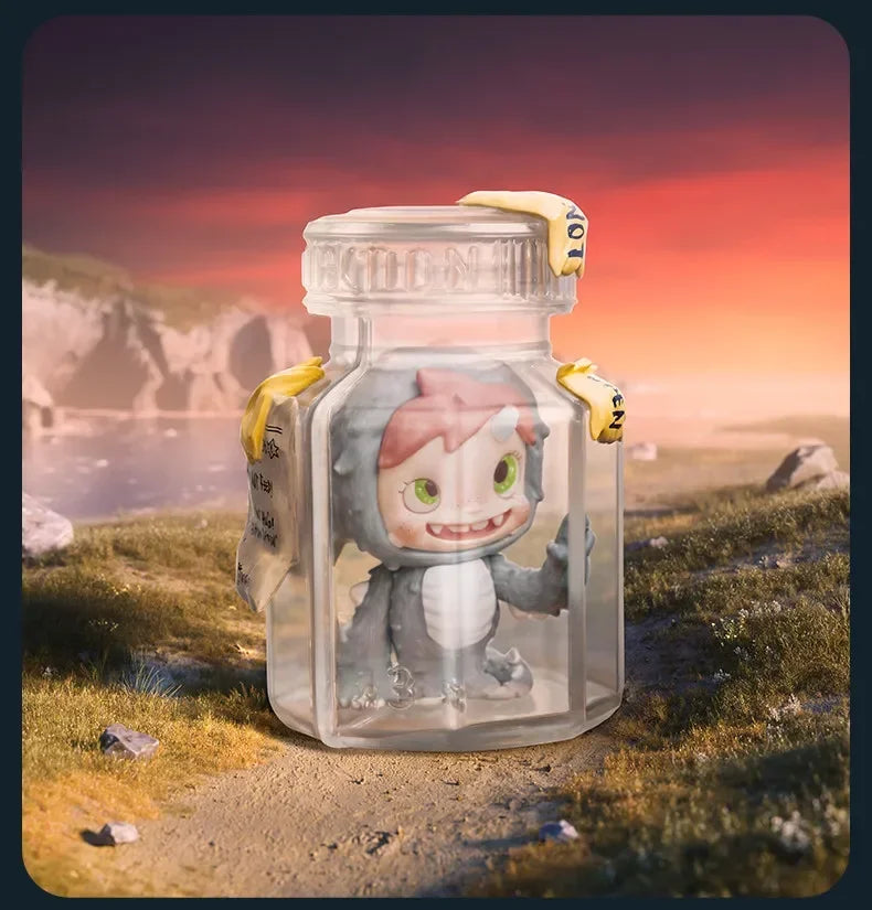 POP MART POLAR Monster Village Series Blind Box - Cute Anime Figure Ornaments Mystery Gift Doll - Original Toys for Collectors