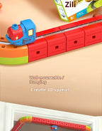 Magnetic Bullet Train Set For Kids With Electric Locomotive Diy Track Building Blocks Stem Educational Construction Toy Birthday