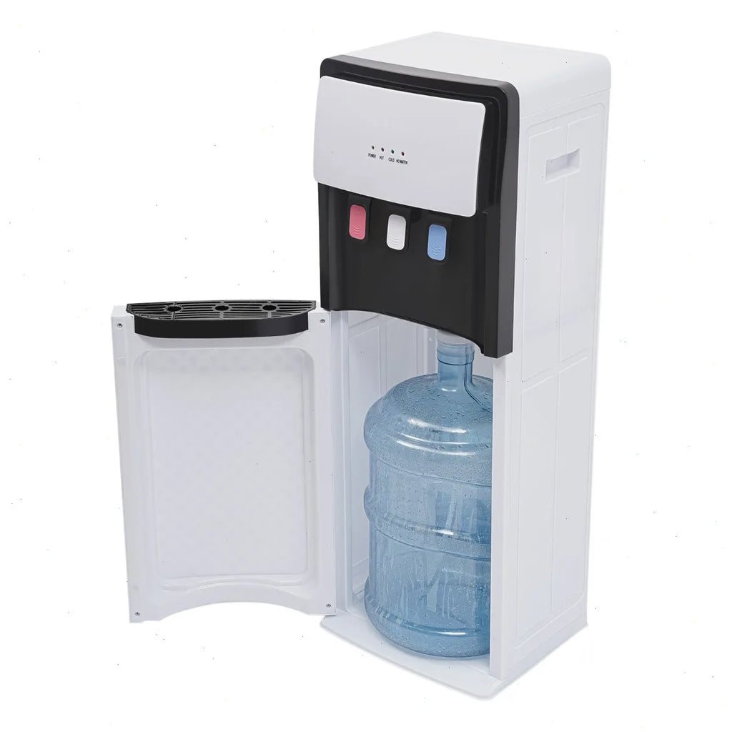  Hot and Cold Water Cooler, Bottom Loading Dispenser , EU Standard Model for Office Home, 500W Heating 75W Cooling