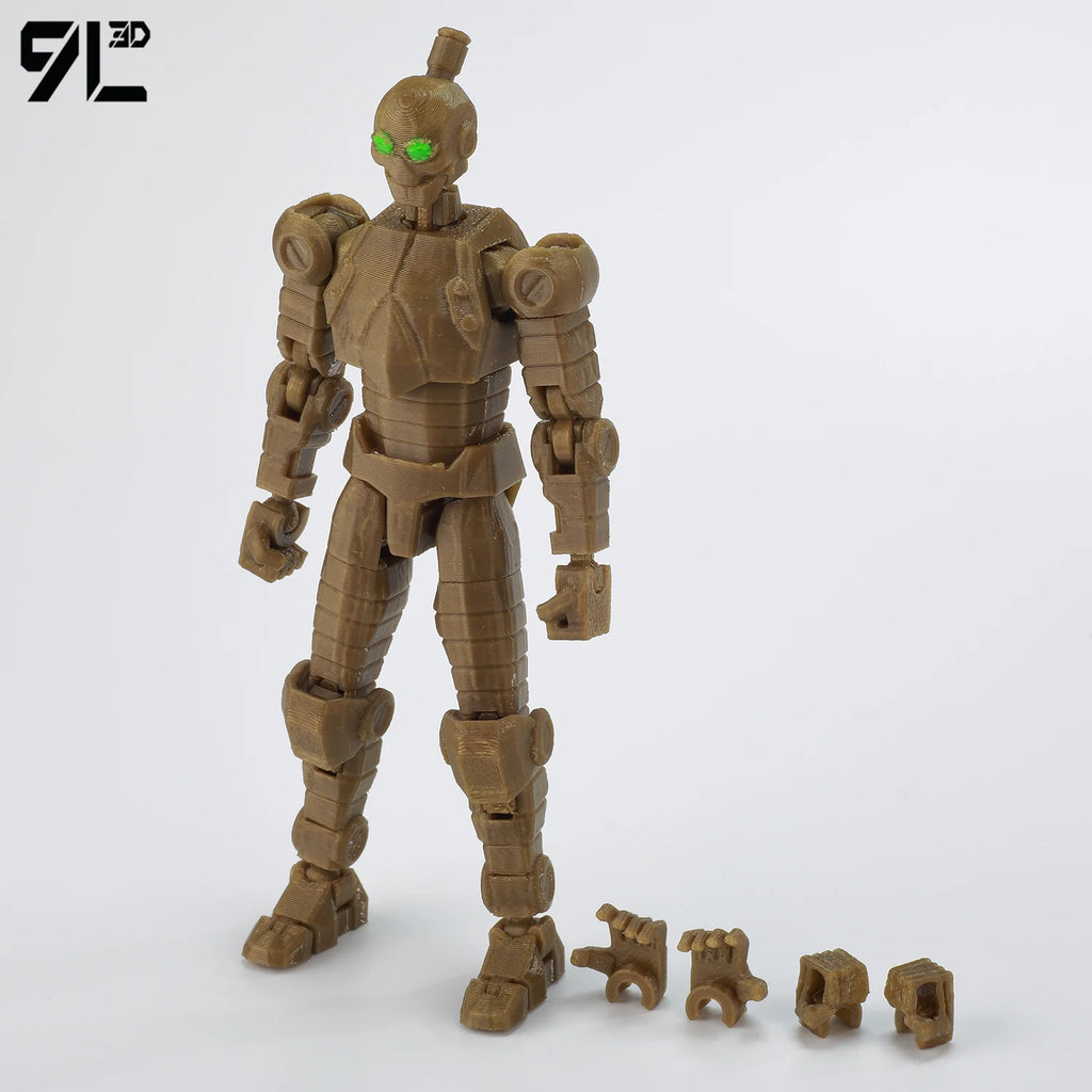 9L3D Superhero Team Invincible Boy Heroes Action Figure Lucky13 Dummy13 Multi-Colored T13 Multi-Jointed Collectible Toys Titan13