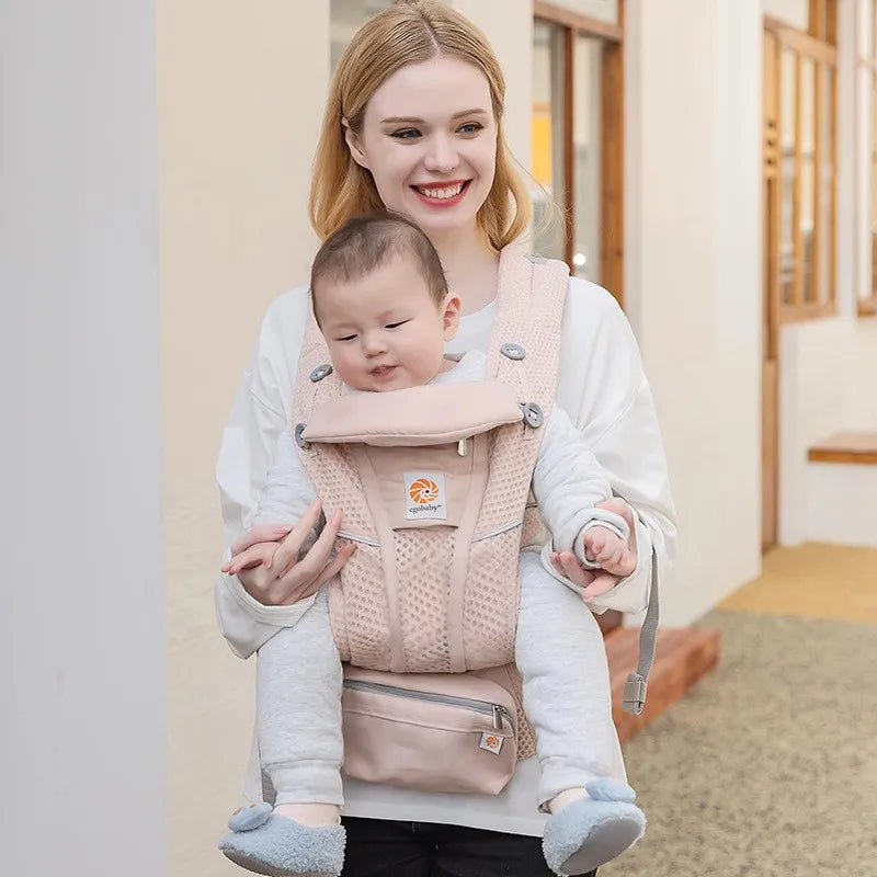 Egobaby Omni Baby Carrier Cotton Breathable Ergonomic Backpacks Holder Shoulder Waist Belt Sling Suspenders 360