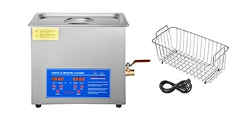VEVOR Ultrasonic Cleaner Ultrasound Cleaner Portable Ultrasound cleaning Machine Multifunction 1.3L-30L Diswasher Home Appliance