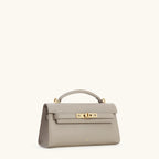Luxury Leather and Woven Handbag with Vintage Metal Buckle, Elegant Short Handle, Stylish Women’s Tote for Evening & Daily Use
