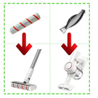 Compatible for Xiaomi Dreame V9  V10 V11 V8 V9B V9P XR Accessories Main Brush HEPA Filter Wireless Handheld Parts