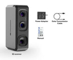 3DMakerpro Seal 3D Scanner, 0.05mm Resolution, 0.01mm Accuracy, 24-bit Color Capture, Anti-shake Lens, 5x More Detail Per Unit