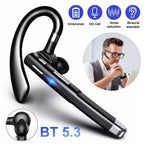 YYK-520 Wireless Headphones Business Bluetooth 5.3 Earphones Hands-free Call Mic Noise Cancelling Headset Earbuds for Driving