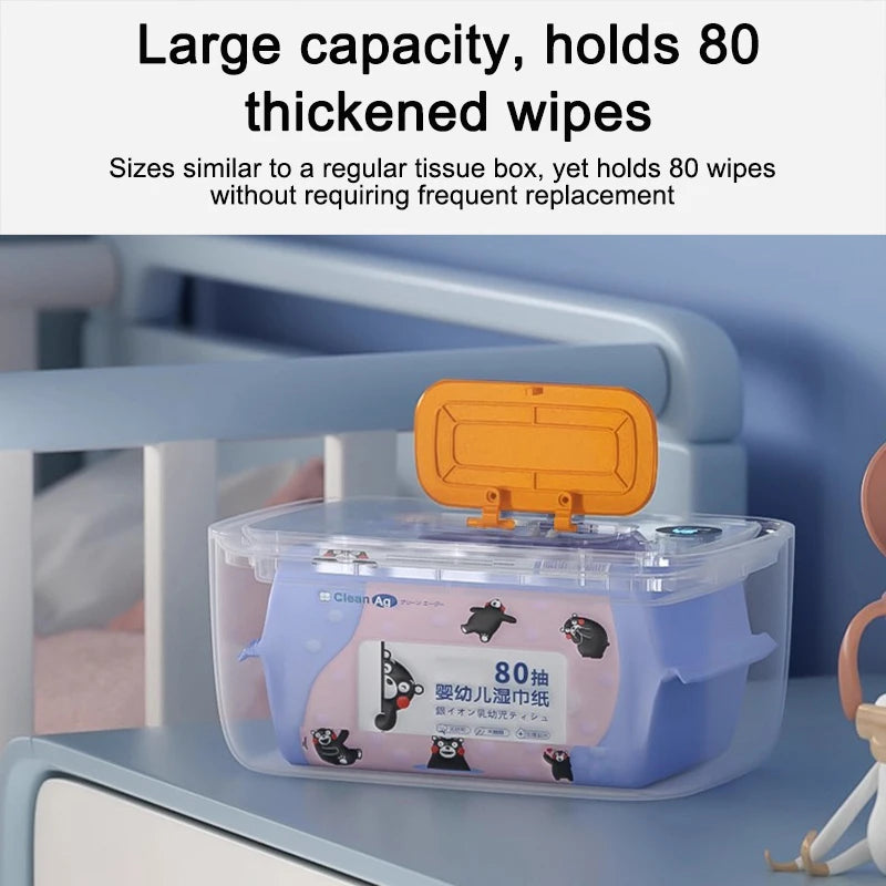Portable Baby Wipes Heater Wet Towel Dispenser Thermostat Warmer Tissue Paper Case Napkin Electric Heating Insulation Display