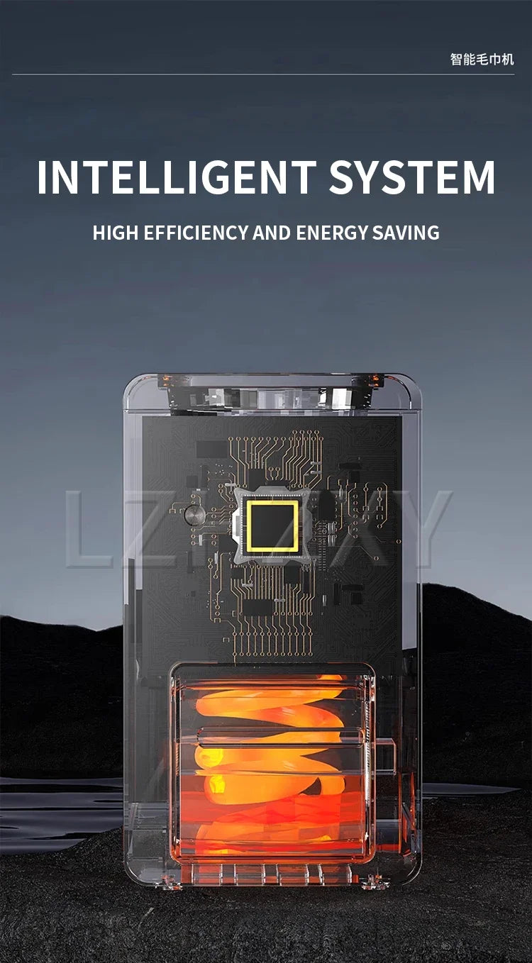 Commercial intelligent hot towel machine UV sterilization KTV hotel club beauty salon dedicated towel disinfection machine