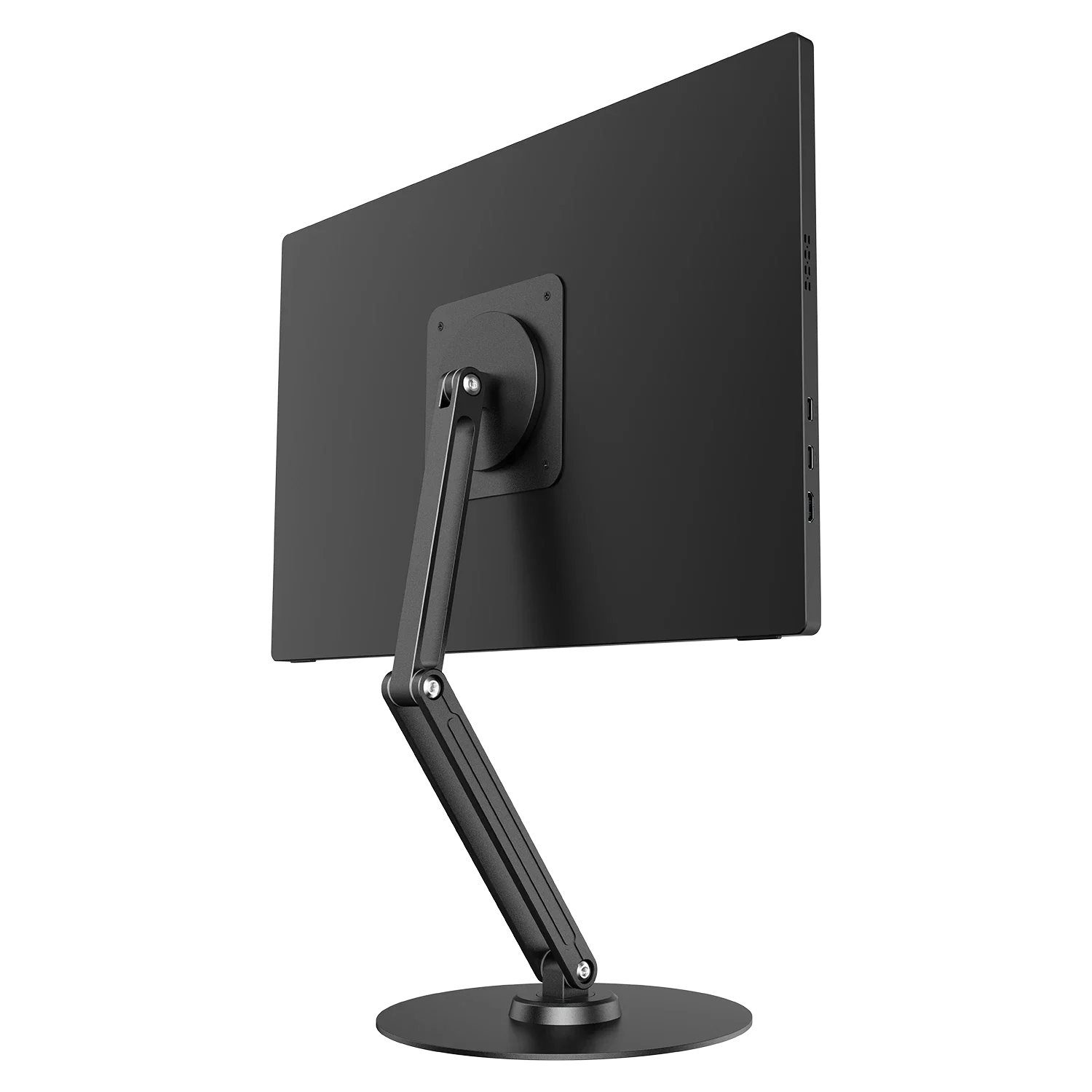 UPERFECT Adjustable Magnetic Stand Holder for 10-19 Inch Portable Monitor Tablet Aluminum Foldable Arm Swivel Desk Stand Mount