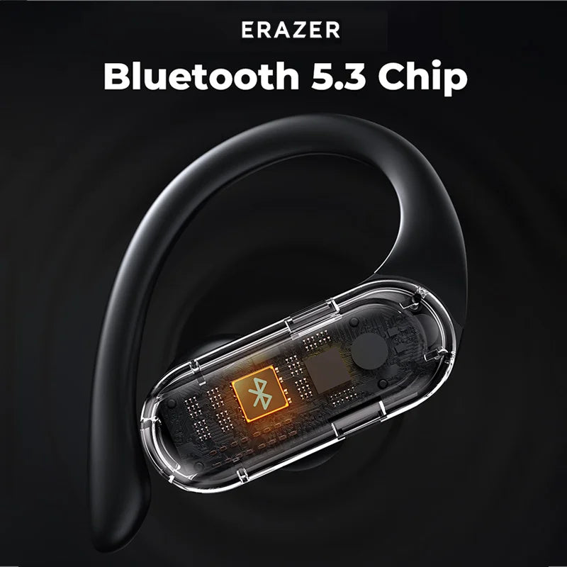 ERAZER XT60PRO Sports Wireless Headphones Bluetooth Earphones Earbuds Noise Reduction Headset with Mic Earhook