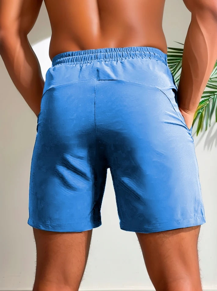 Men's Bottoms for Summer Gym Workout Running Cycling,Quick Drying Breathable Drawstring Waist Sports Shorts,Going Out Outfit0428