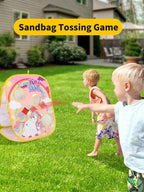 3-in-1 Kids Bean Bag Toss Game Set - Parent-Child Interactive Toy for School Sports, Birthday & Easter Party Favors