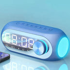 Alarm Clock Radio FM Bluetooth Speaker Portable Subwoofer Caixa De Som Sound Box Music Wireless Mini Woofers Bocina Lamp Column