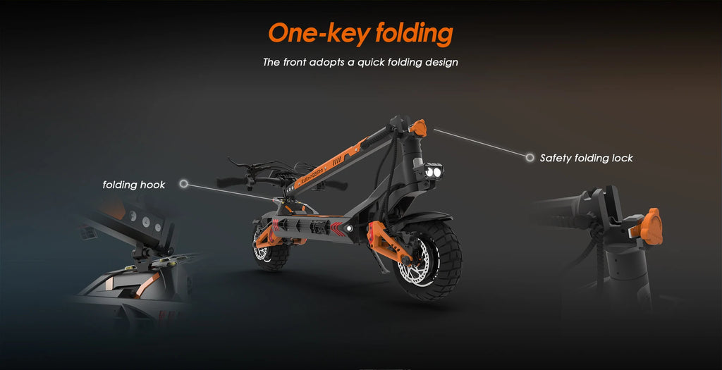 KuKirin G3 Pro Adult Electric Scooter 1200W*2 Motor All-Terrain Escooter 10 Inch Tire 52V23.4Ah Battery E-Mountain E-Scooter
