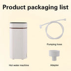 2000W Instant-Heat Water Dispenser 3-Second Rapid Heating Compatible with Mineral Water/Bottled Water Portable Water Dispenser